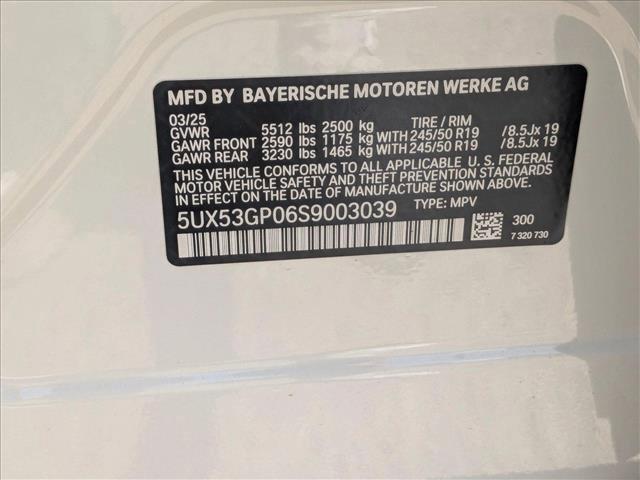 new 2025 BMW X3 car, priced at $52,810
