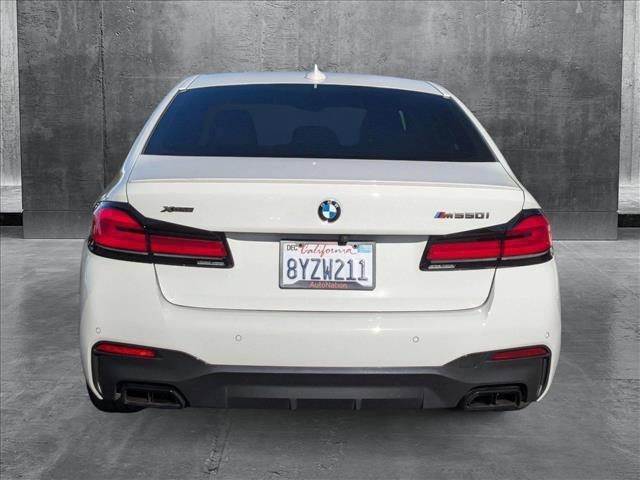 used 2022 BMW M550 car, priced at $59,991