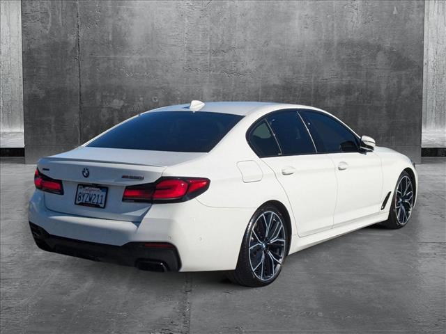 used 2022 BMW M550 car, priced at $59,991