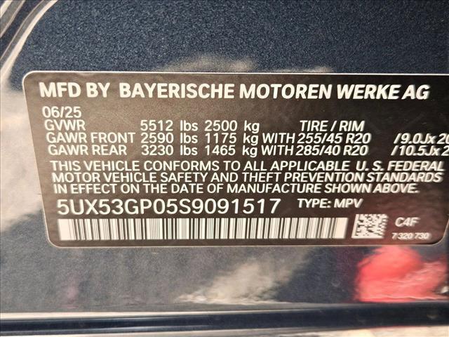 new 2025 BMW X3 car, priced at $57,750