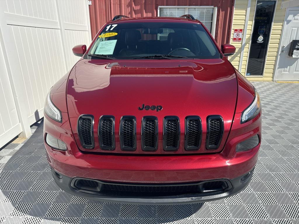 used 2017 Jeep Cherokee car, priced at $15,500