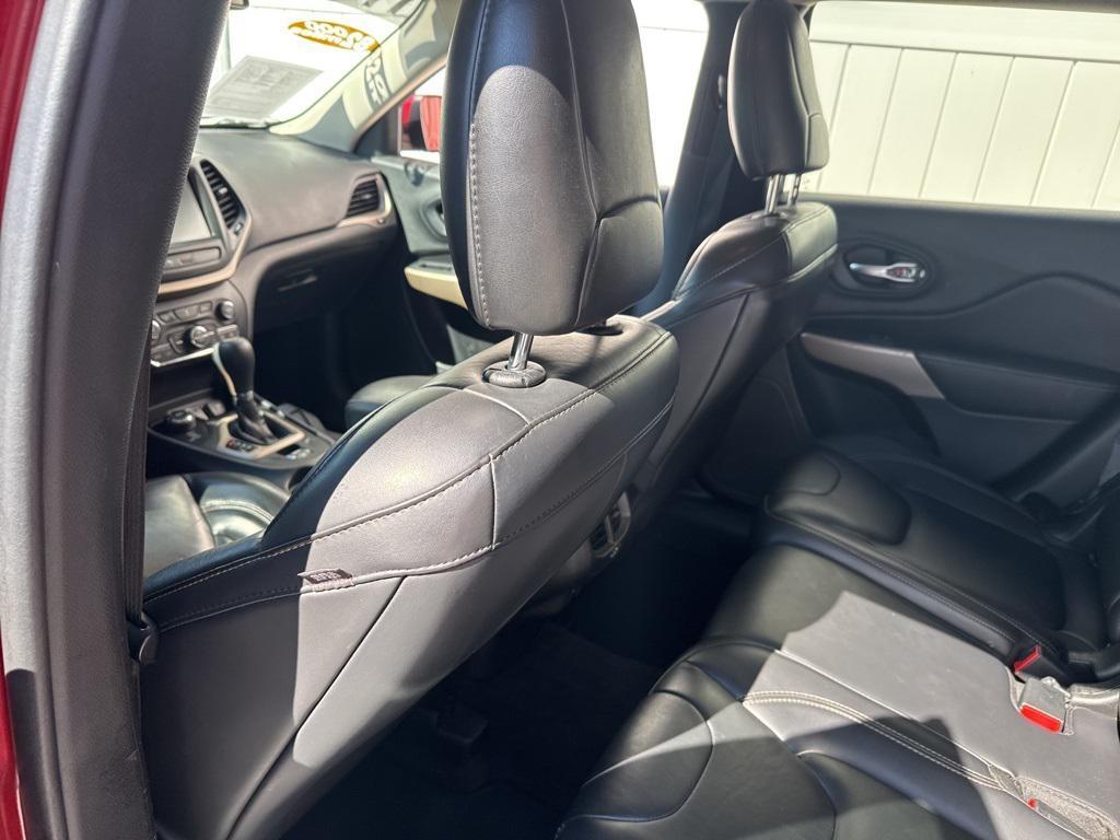 used 2017 Jeep Cherokee car, priced at $15,500