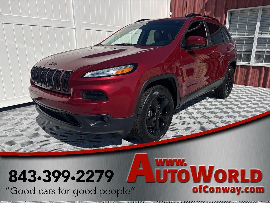 used 2017 Jeep Cherokee car, priced at $15,500