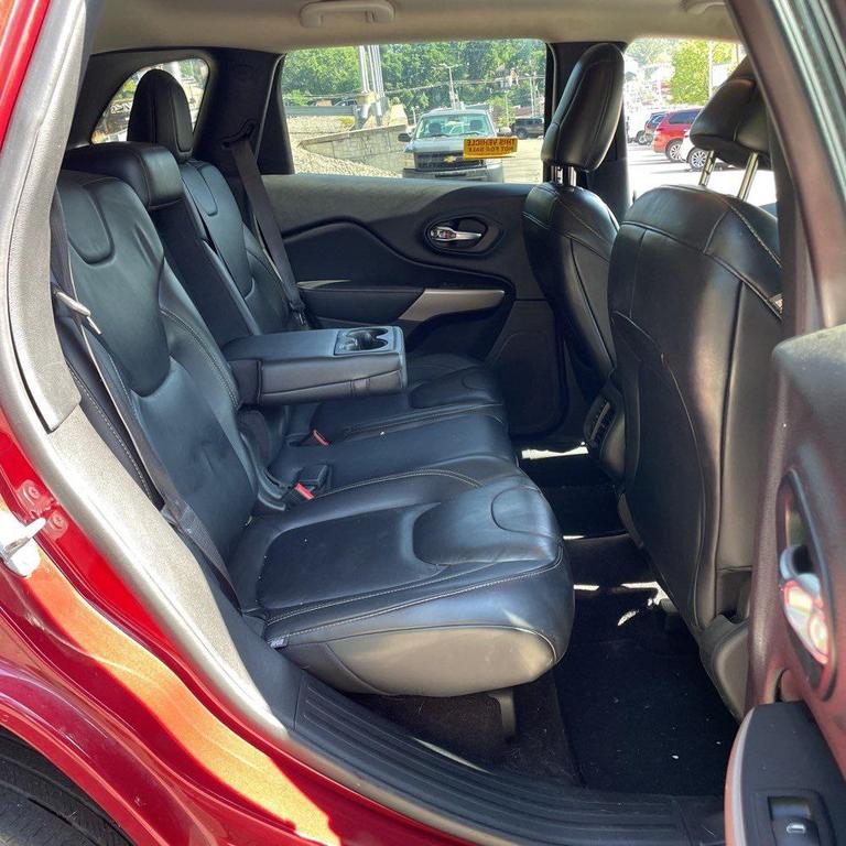 used 2017 Jeep Cherokee car, priced at $15,500