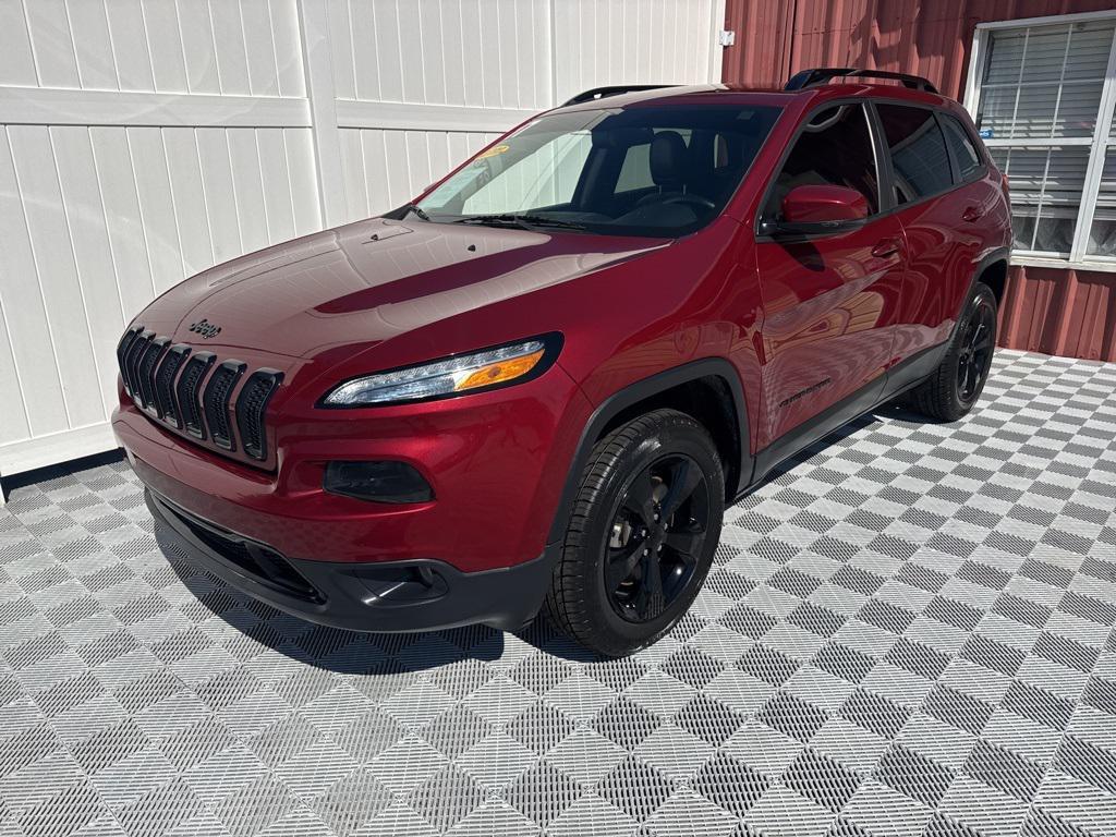 used 2017 Jeep Cherokee car, priced at $15,500