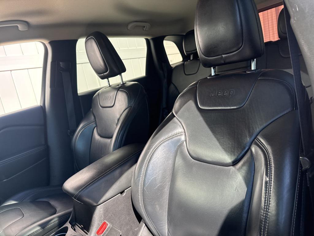 used 2017 Jeep Cherokee car, priced at $15,500