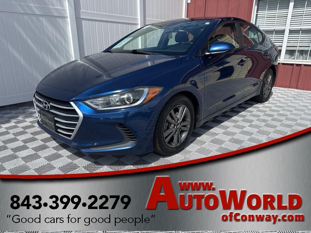 used 2018 Hyundai Elantra car, priced at $12,995