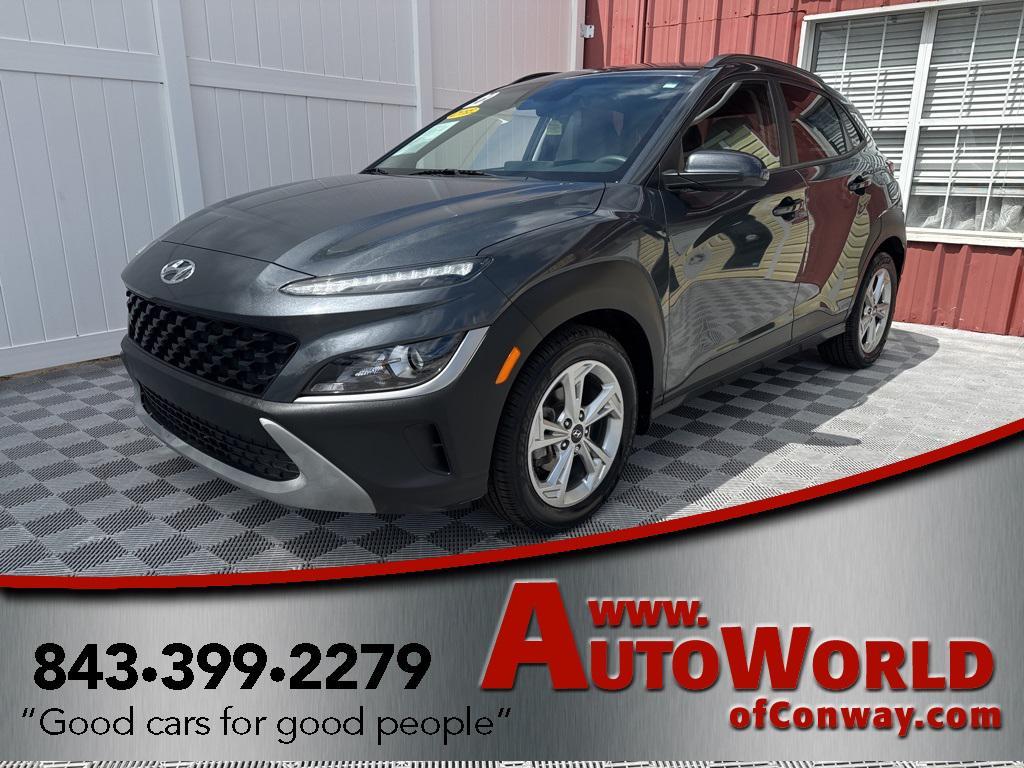 used 2022 Hyundai Kona car, priced at $18,500