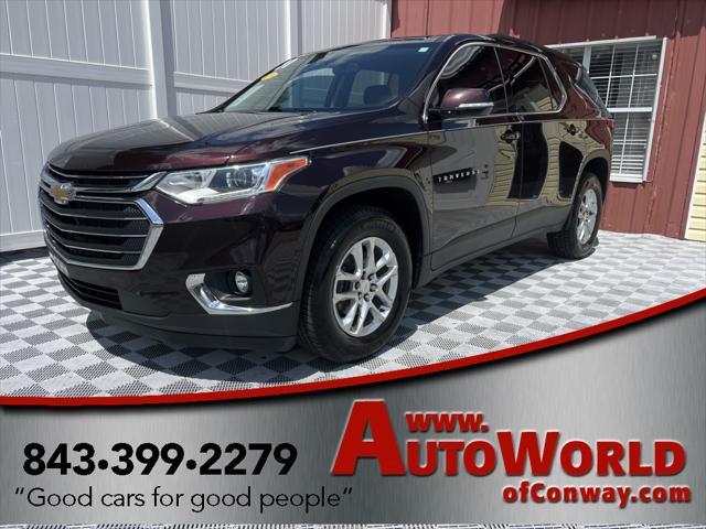 used 2020 Chevrolet Traverse car, priced at $25,602