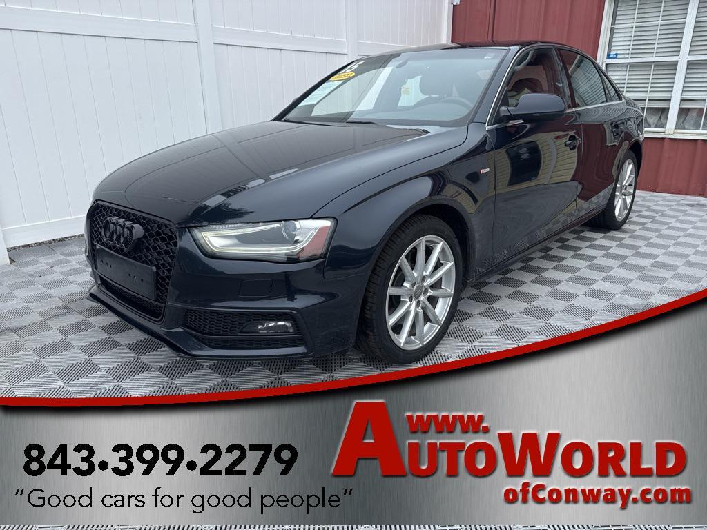 used 2015 Audi A4 car, priced at $9,500