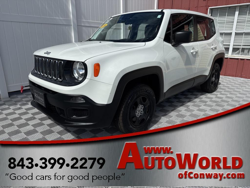 used 2017 Jeep Renegade car, priced at $13,659