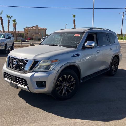 used 2017 Nissan Armada car, priced at $25,000