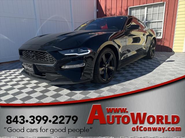 used 2021 Ford Mustang car, priced at $26,191