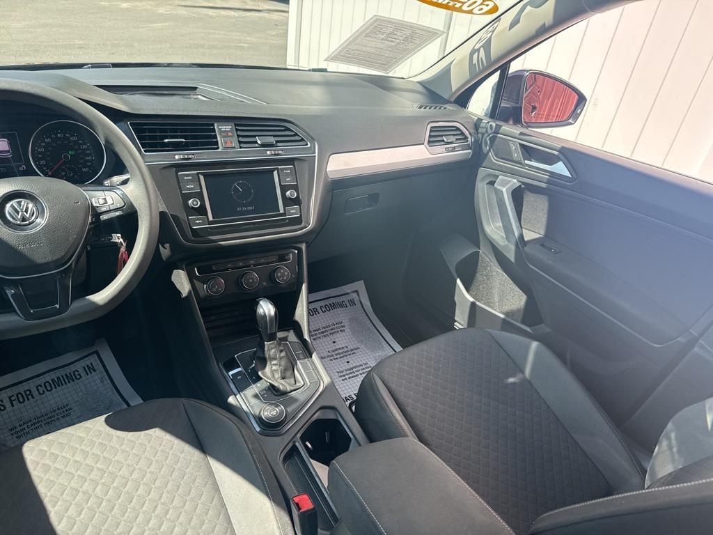 used 2021 Volkswagen Tiguan car, priced at $18,500