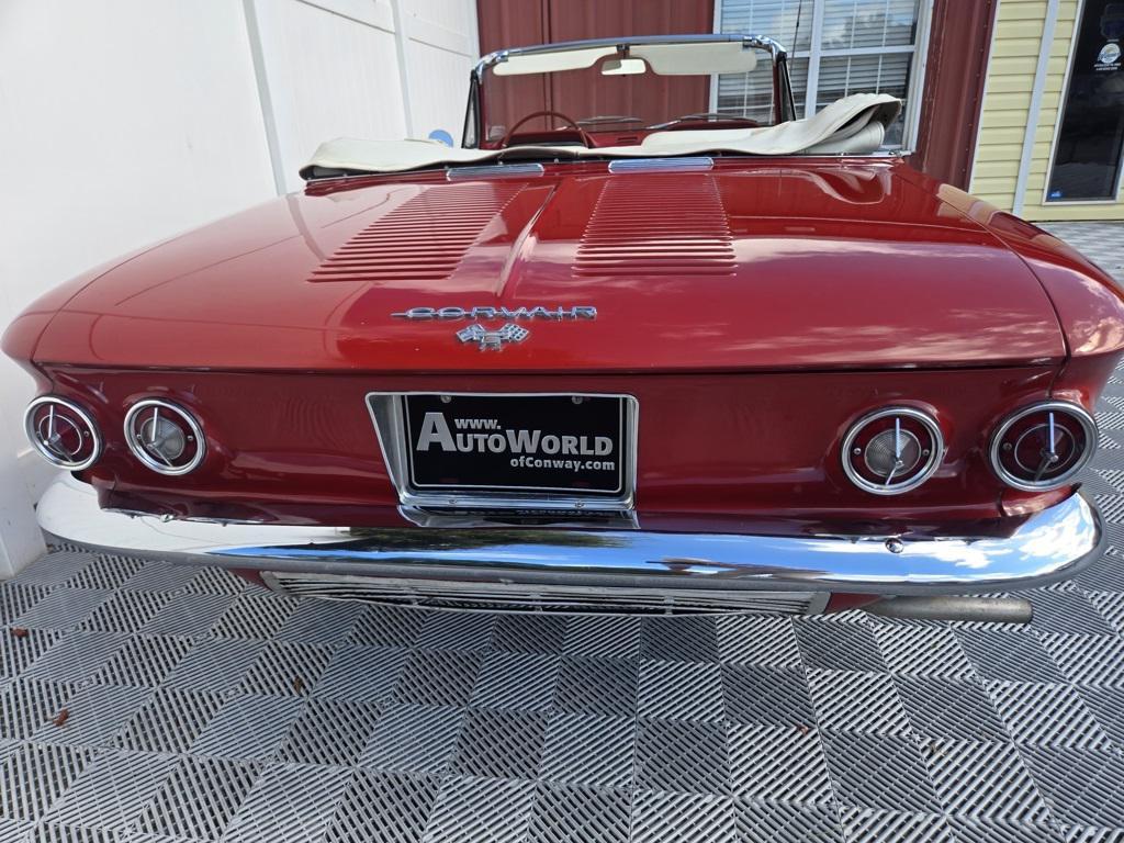 used 1963 Chevrolet Corvair car, priced at $13,580