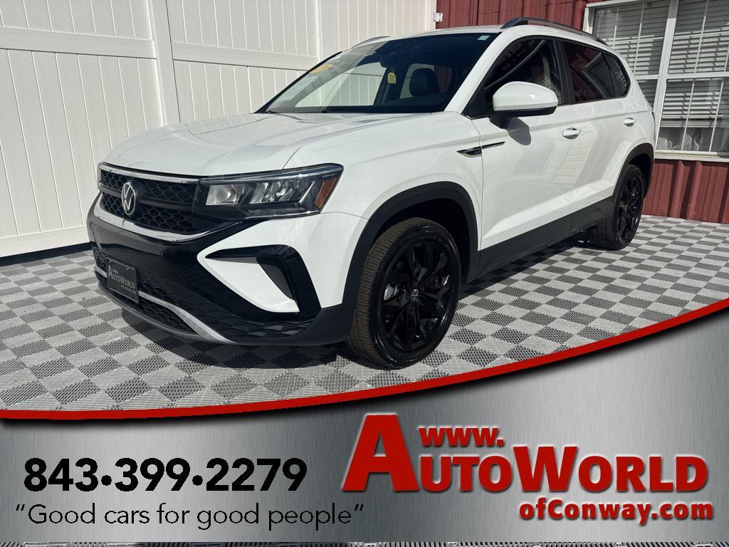 used 2022 Volkswagen Taos car, priced at $18,699