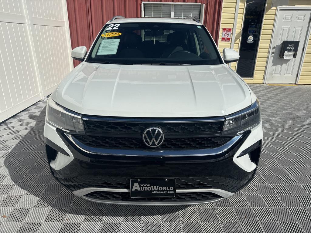 used 2022 Volkswagen Taos car, priced at $18,699
