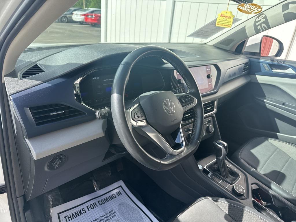 used 2022 Volkswagen Taos car, priced at $18,699
