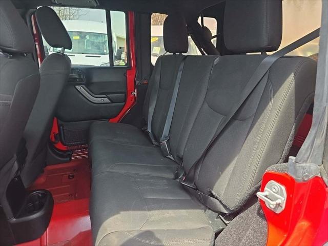 used 2017 Jeep Wrangler Unlimited car, priced at $22,500