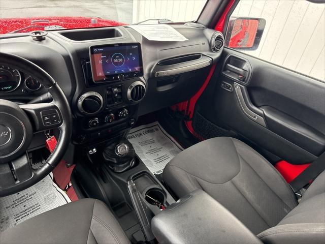 used 2017 Jeep Wrangler Unlimited car, priced at $22,500
