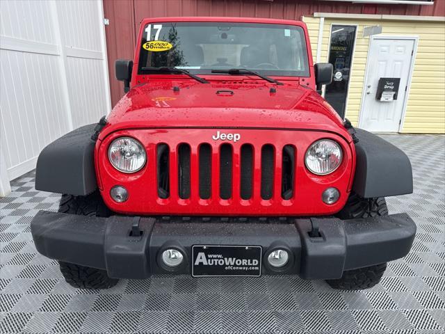 used 2017 Jeep Wrangler Unlimited car, priced at $22,500