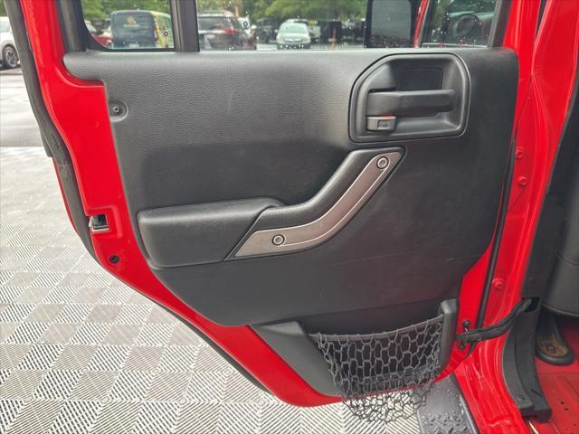 used 2017 Jeep Wrangler Unlimited car, priced at $22,500
