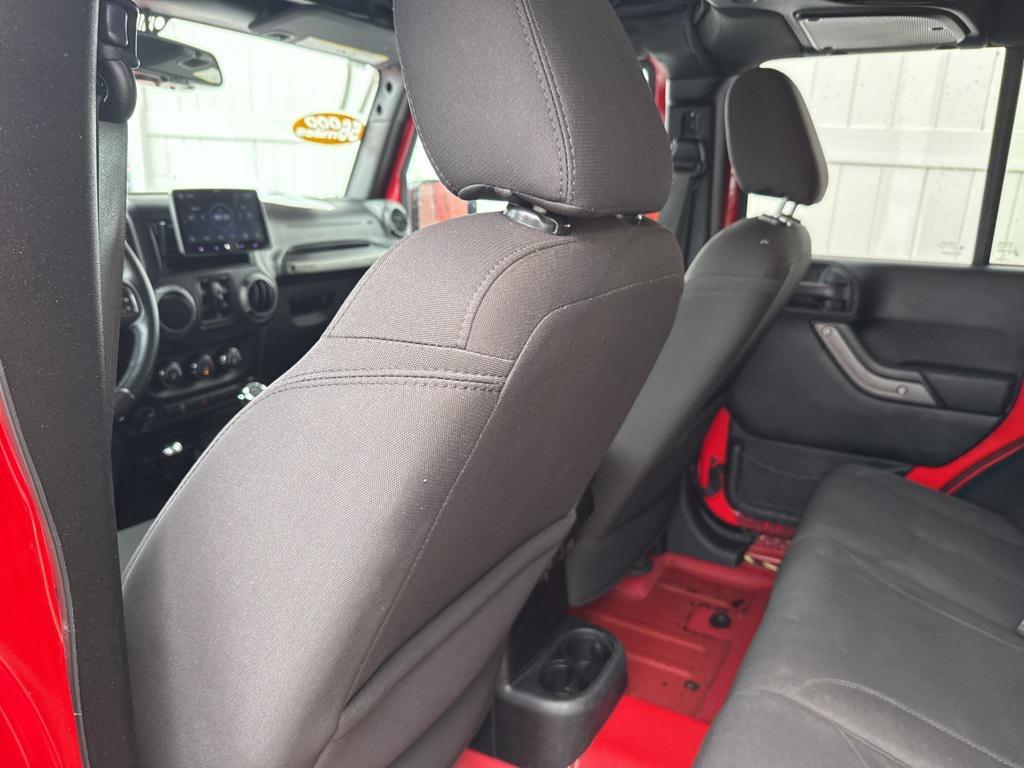 used 2017 Jeep Wrangler Unlimited car, priced at $21,500
