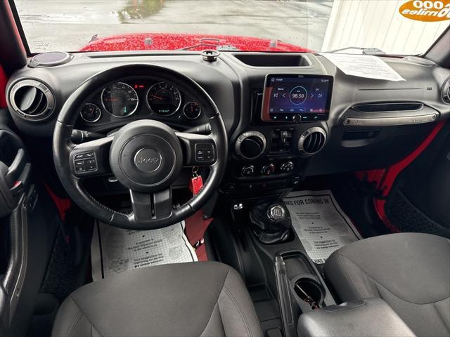 used 2017 Jeep Wrangler Unlimited car, priced at $22,500