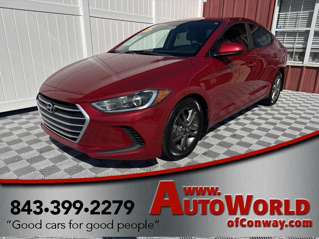 used 2018 Hyundai Elantra car, priced at $12,549