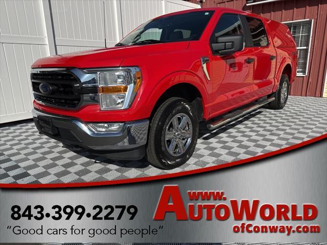 used 2021 Ford F-150 car, priced at $32,500