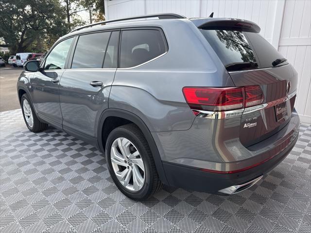 used 2021 Volkswagen Atlas car, priced at $26,000