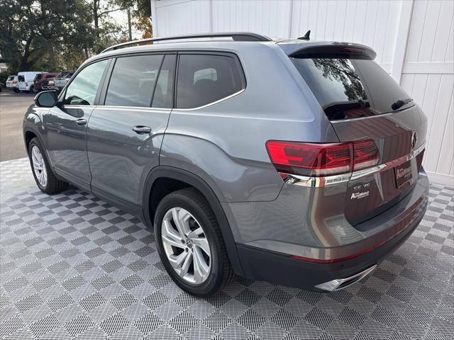 used 2021 Volkswagen Atlas car, priced at $26,000