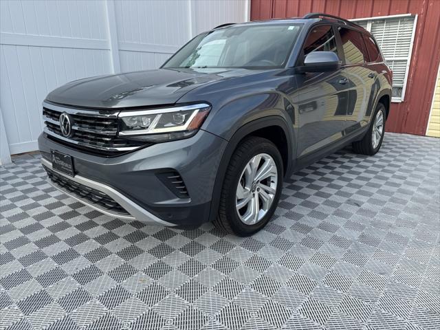 used 2021 Volkswagen Atlas car, priced at $26,000