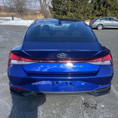 used 2021 Hyundai Elantra car, priced at $18,500