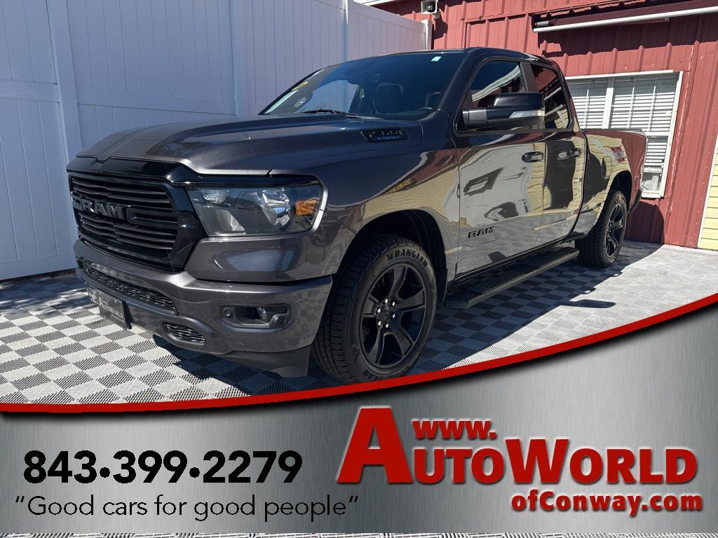 used 2021 Ram 1500 car, priced at $26,950