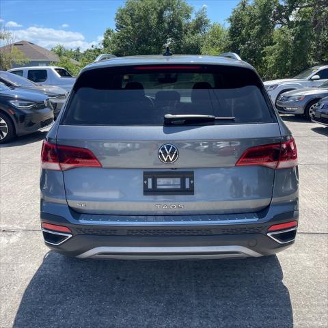 used 2023 Volkswagen Taos car, priced at $21,377