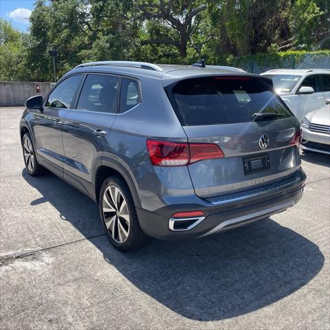 used 2023 Volkswagen Taos car, priced at $21,377