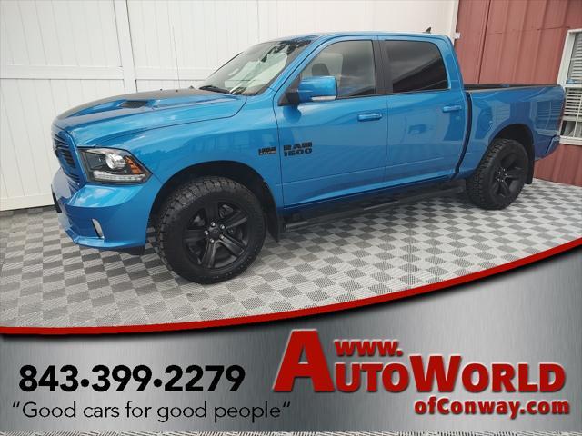 used 2018 Ram 1500 car, priced at $33,877