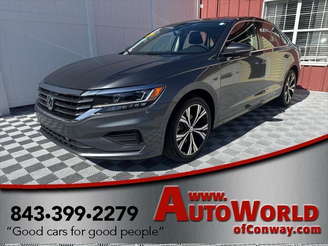 used 2022 Volkswagen Passat car, priced at $18,500