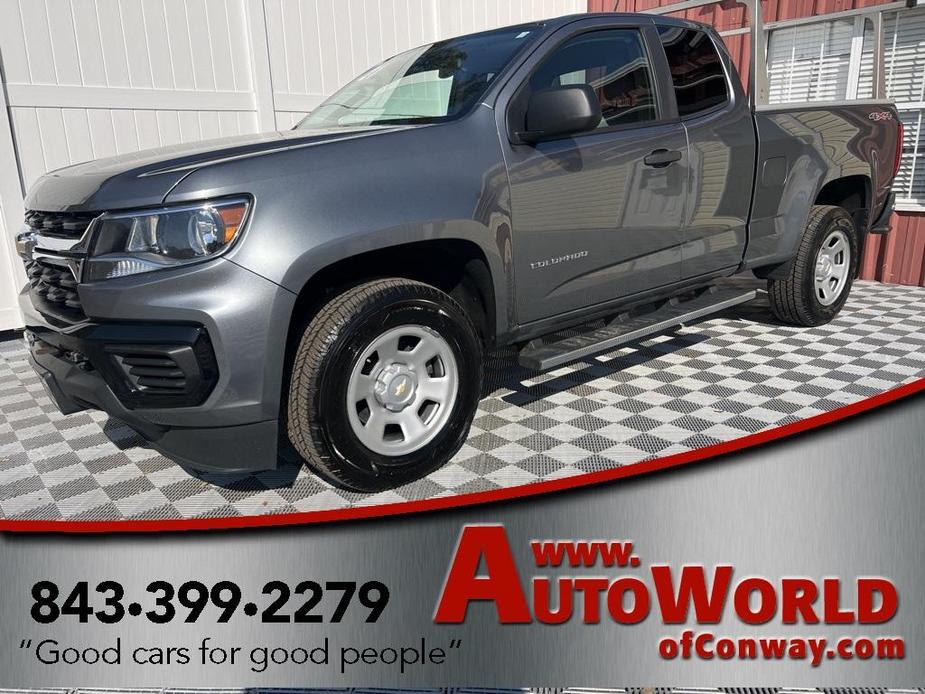 used 2021 Chevrolet Colorado car, priced at $24,677