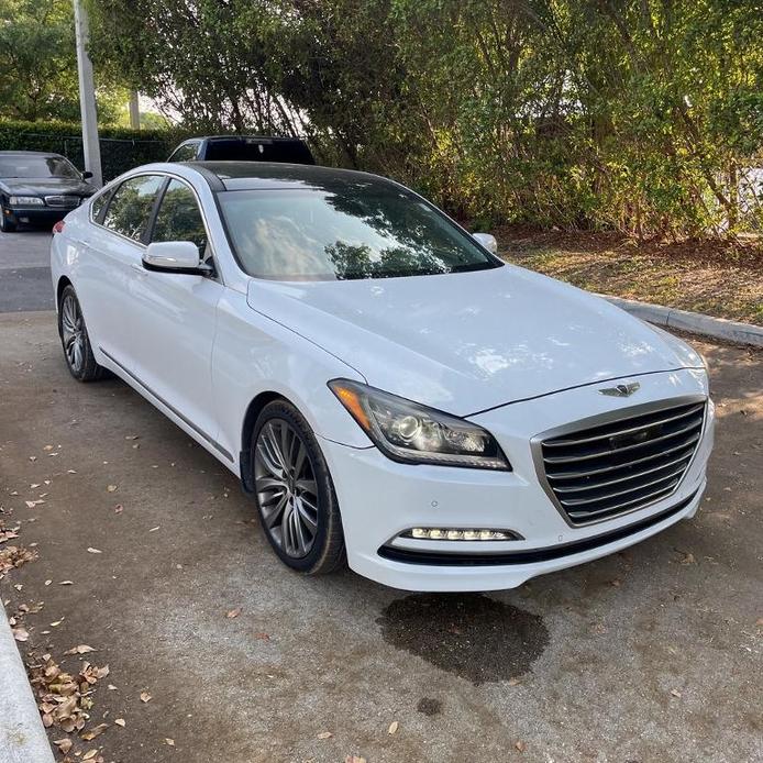 used 2015 Hyundai Genesis car, priced at $20,000