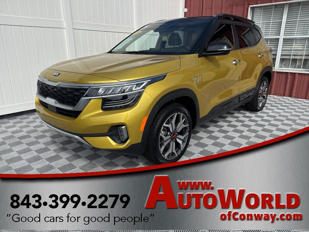 used 2021 Kia Seltos car, priced at $21,000