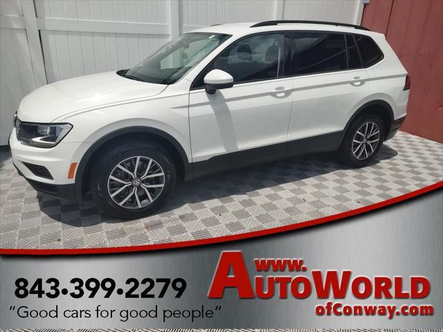 used 2021 Volkswagen Tiguan car, priced at $19,777