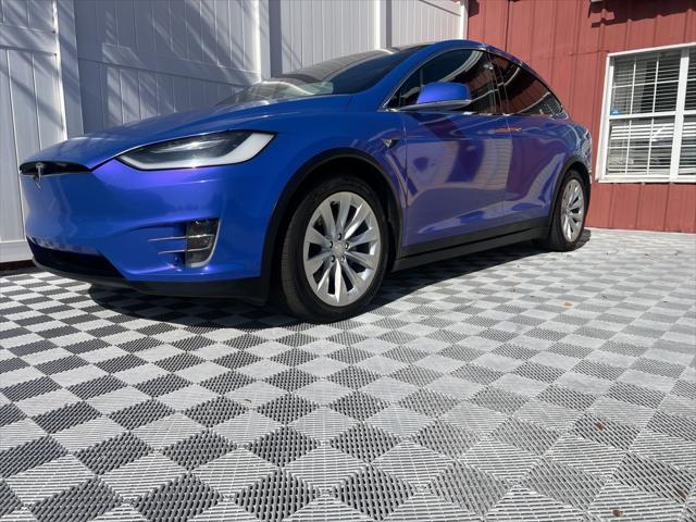 used 2017 Tesla Model X car, priced at $32,997