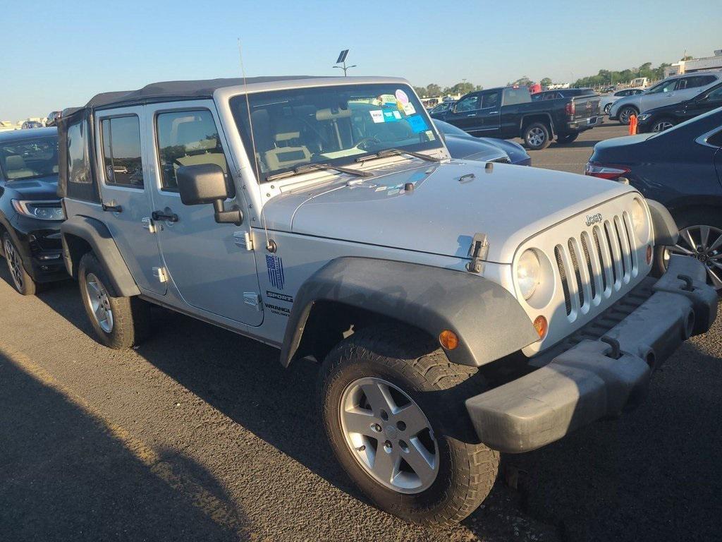 used 2010 Jeep Wrangler Unlimited car, priced at $15,997