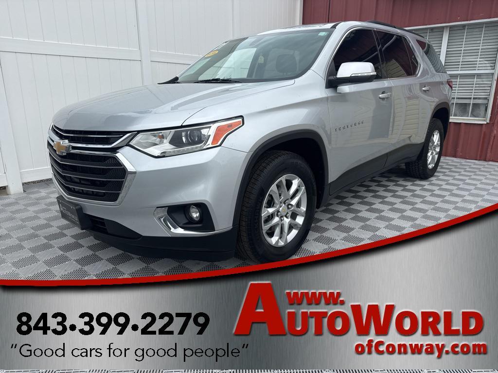 used 2021 Chevrolet Traverse car, priced at $22,997