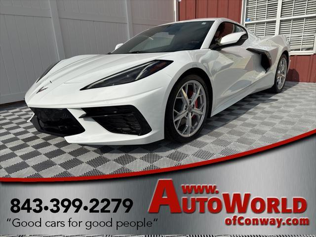 used 2021 Chevrolet Corvette car, priced at $62,542