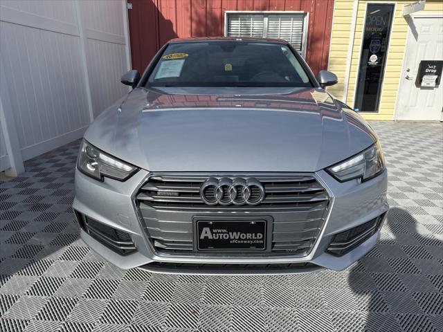 used 2018 Audi A4 car, priced at $19,995