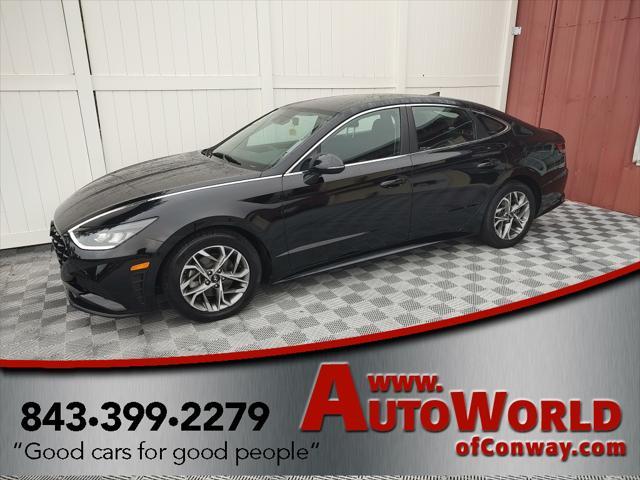 used 2021 Hyundai Sonata car, priced at $18,997
