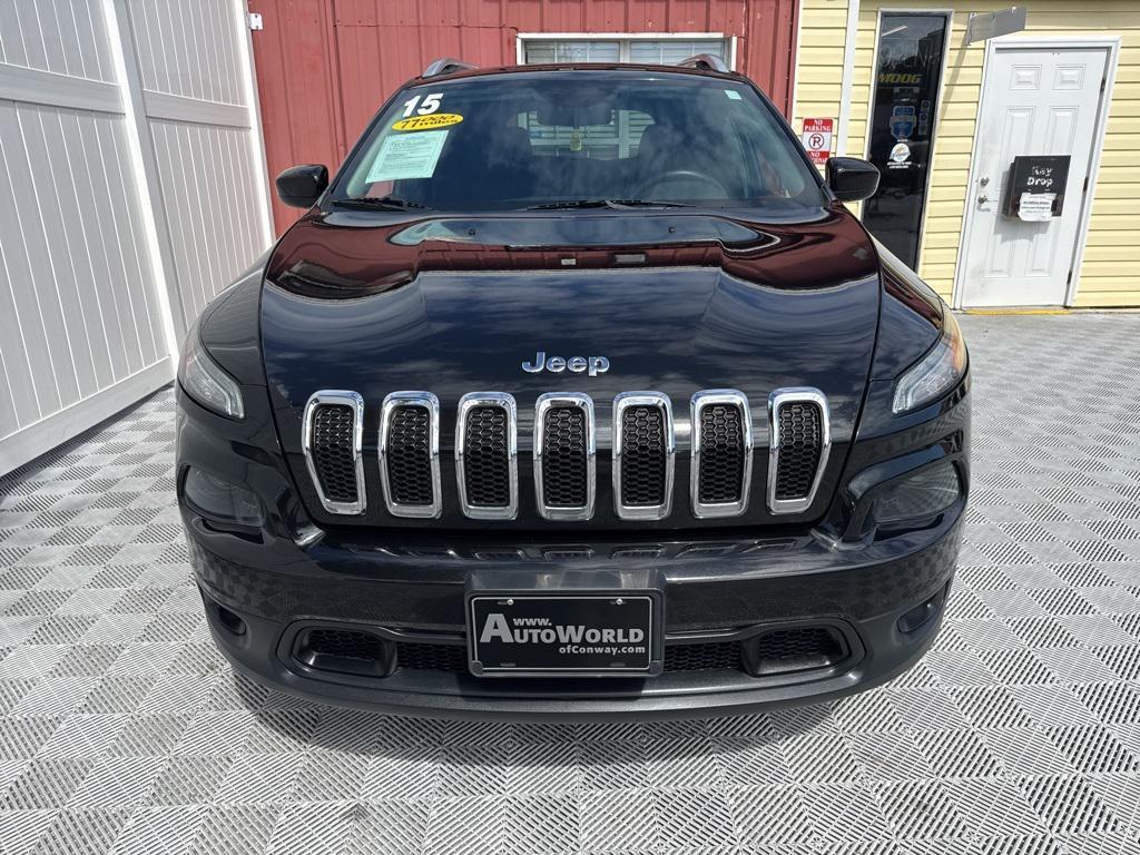 used 2015 Jeep Cherokee car, priced at $14,495
